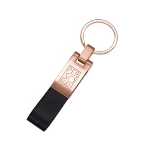 Porta-chaves metálico Rosa - Preto