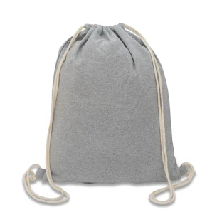 Mochila de algodão 340 g/m2 Preston - Cinzento