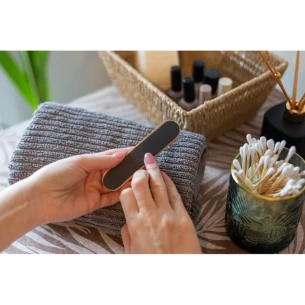 Lima de unhas de bambu Olivia - madeira