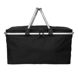 Cesto de piquenique com isolamento Huron - Preto