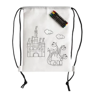 Mochila White Line Crayon - Branco