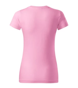 T-shirt básica para senhora - Rosa claro