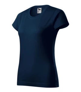 T-Shirt básica para mulher - Azul marinho