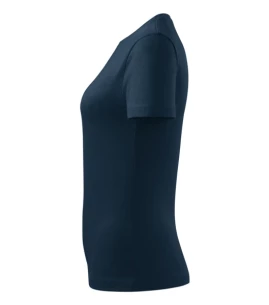 T-Shirt básica para mulher - Azul marinho