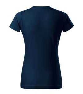 T-Shirt básica para mulher - Azul marinho