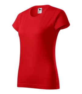 T-Shirt básica para mulher - Vermelho