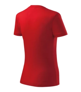 T-Shirt básica para mulher - Vermelho