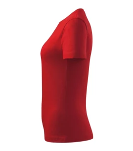 T-Shirt básica para mulher - Vermelho