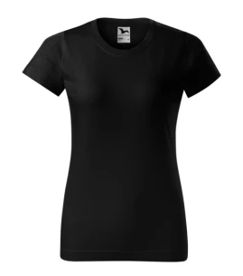 T-Shirt básica para mulher - Preto
