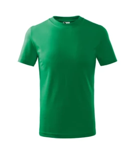 T-Shirt básica para criança - Verde