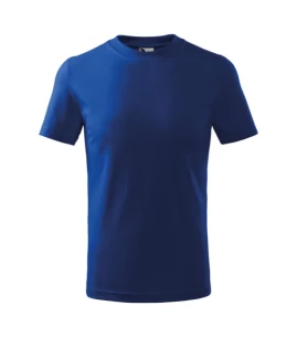 T-Shirt básica para criança - Azul