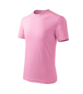 T-shirt Basic para criança - Rosa claro