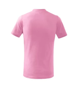 T-shirt Basic para criança - Rosa claro
