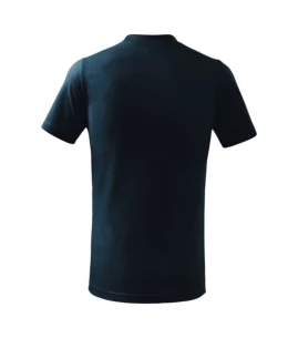 T-Shirt básica para criança - Azul marinho