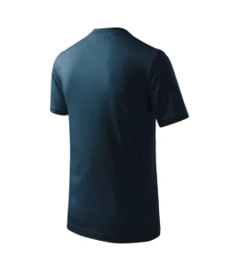 T-Shirt básica para criança - Azul marinho