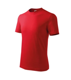 T-Shirt básica para criança - Vermelho