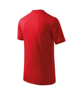 T-Shirt básica para criança - Vermelho