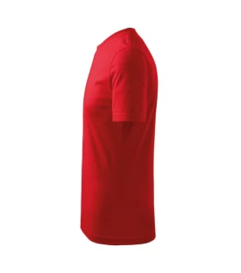 T-Shirt básica para criança - Vermelho