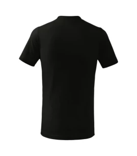 T-Shirt básica para criança - Preto