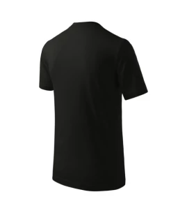 T-Shirt básica para criança - Preto