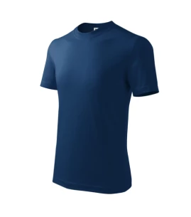 T-shirt Basic para criança - Azul escuro