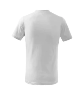 T-Shirt básica para criança - Branco