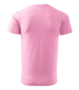 T-shirt básica para homem - Rosa claro