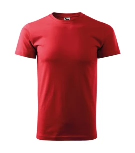 T-Shirt básica para homem - Vermelho
