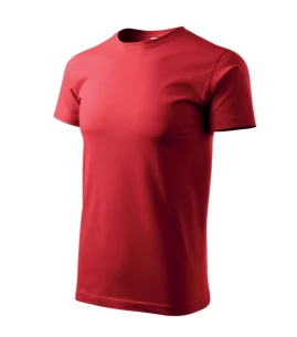 T-Shirt básica para homem - Vermelho
