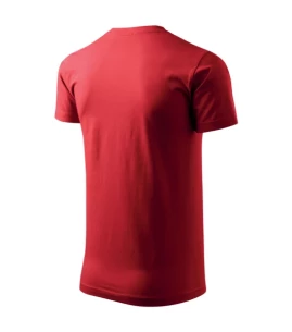 T-Shirt básica para homem - Vermelho