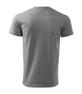 T-Shirt básica para homem - Cinzento escuro