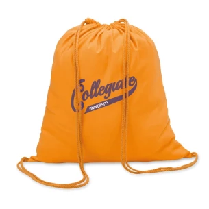 Saco de algodão - COLORIDO - Cor de laranja