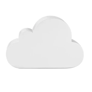 Nuvem anti-stress - CLOUDY - branco