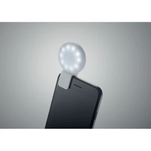 Luz LED para selfies com clip - PINNY- branco