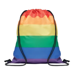 Saco de compras arco-íris BOW - multicolorido