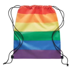 Saco de compras arco-íris BOW - multicolorido