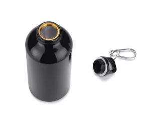 Frasco de alumínio TREKO 500 ml - Preto
