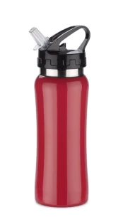 PATRO Bidon de aço 600 ml - Vermelho