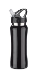 PATRO Bidon de aço 600 ml - Preto
