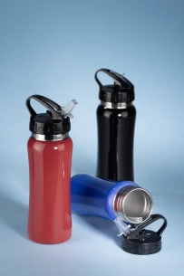 PATRO Bidon de aço 600 ml - Preto