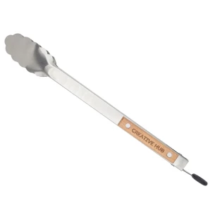 Pinça para churrasco Chef - Prata