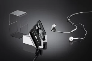 Suporte para telefone LIVIS - Branco
