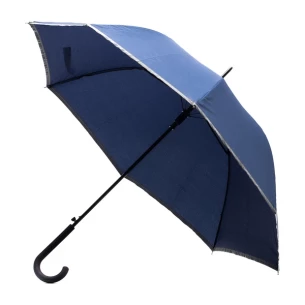 Guarda-chuva com fita reflectora Refu - Azul