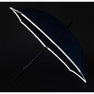 Guarda-chuva com fita reflectora Refu - Azul
