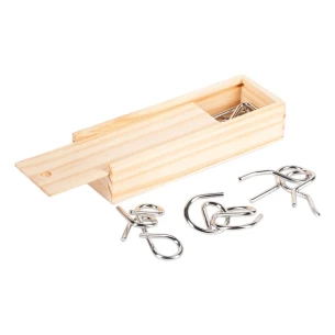 Conjunto de puzzles Brainiac - Bege