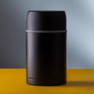 Recipiente para vácuo 800 ml Thermo - Preto