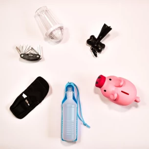 Kit de ferramentas para motociclistas - Preto