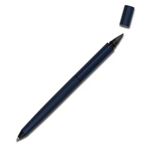 Caneta esferográfica e lapiseira Duet 2em1 em caixa - Azul marinho
