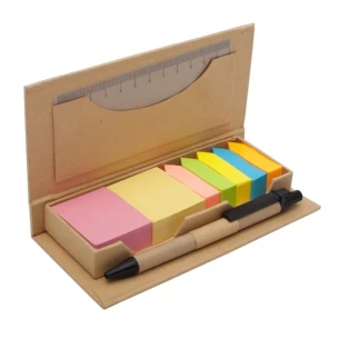 Conjunto de cartões Schoolprep - Bege