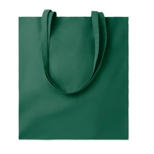 Saco de compras COTTONEL COLOUR+ - verde escuro